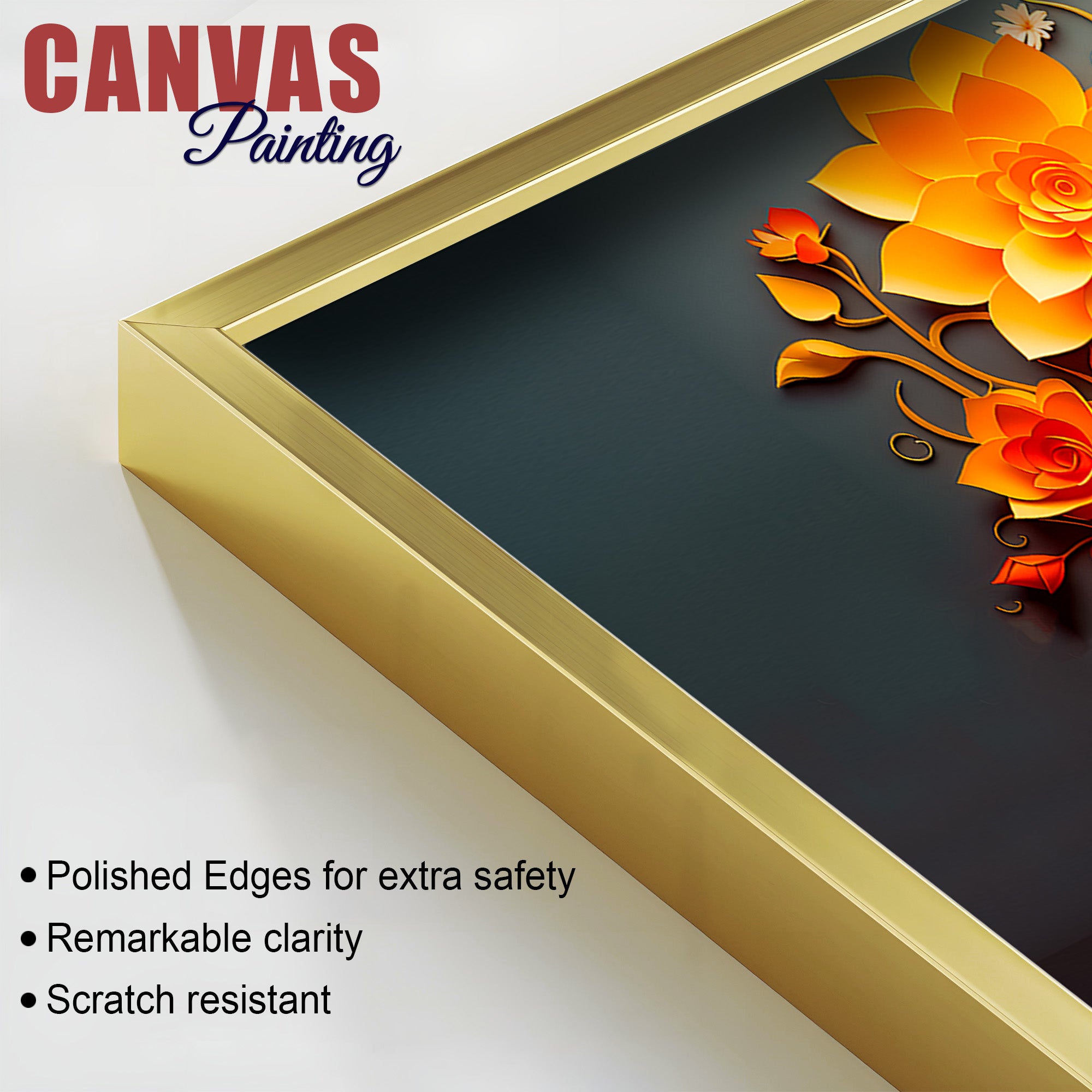 Gautam Buddha Elegant Wall Canvas Painting for Calm Home Decor