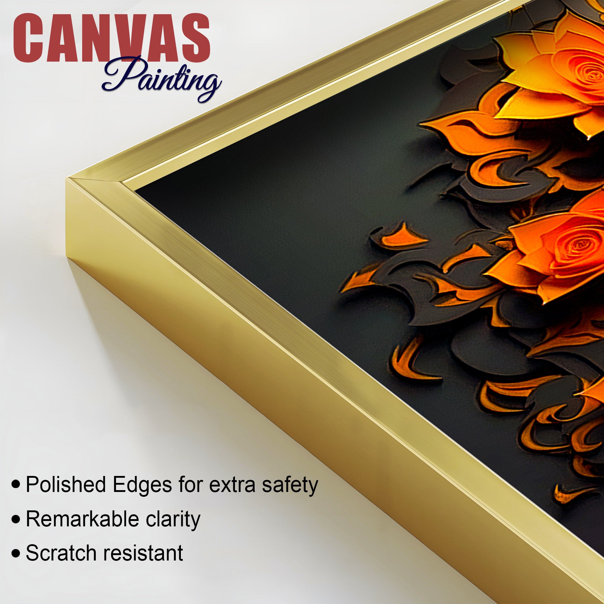 Gautam Buddha Wall Painting for Office & Home Décor