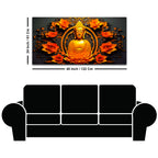 Gautam Buddha Wall Painting for Office & Home Décor