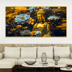 gautam-buddha-wall-painting-for-premium-living-room-decor