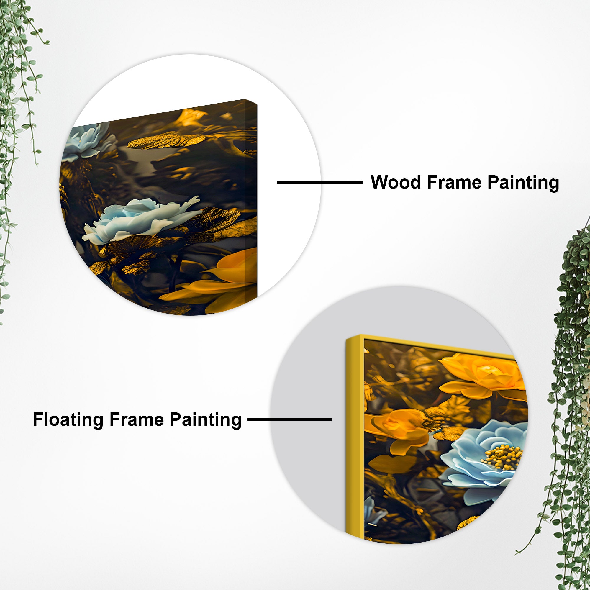 Gautam Buddha Wall Painting for Premium Living Room Décor