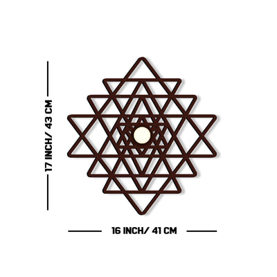 Geometric Shape Design Shadow Lamp