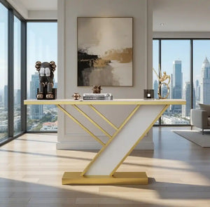 geometric-z-base-console-table-with-marble-finish-top
