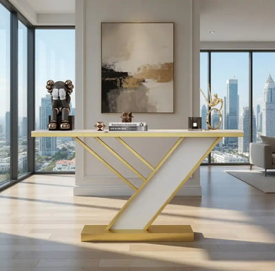 geometric-z-base-console-table-with-marble-finish-top