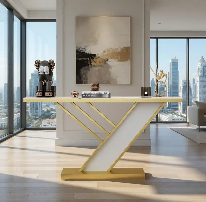 geometric-z-base-console-table-with-marble-finish-top