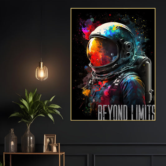 Go Beyond Your Limits Cotton Canvas Wall Painting