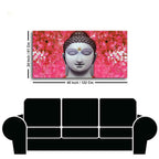 God Buddha Portrait Canvas Wall Painting