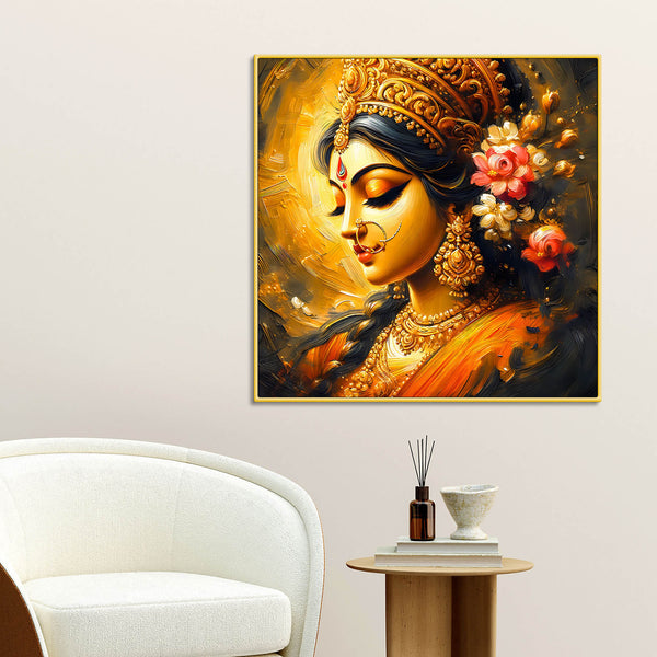 Goddess Portrait Spiritual Canvas Wall Painting