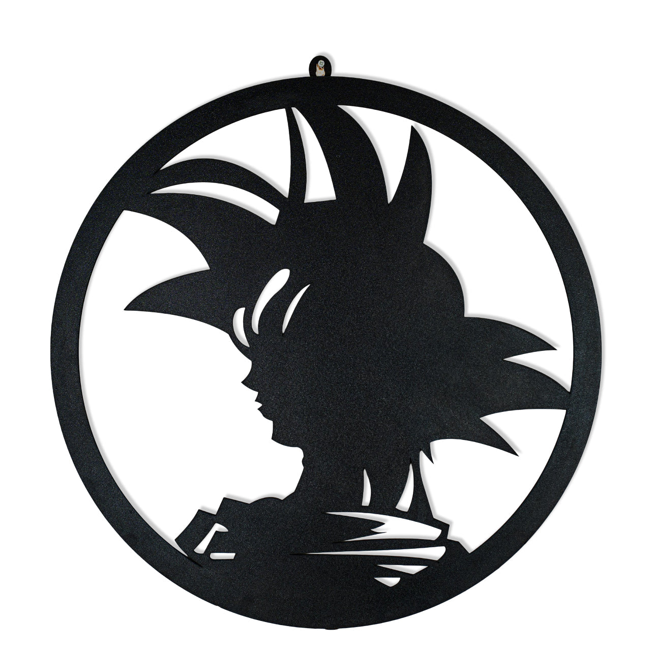 Goku Silhouette LED Wall Light for Anime Fan Wall Decor