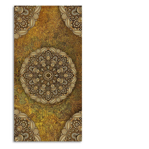 Golden Mandala Design Art Canvas Wall Painting