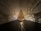 Golden Pointed Decorative Table Light