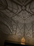 Golden Pointed Decorative Table Light