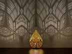 Golden Pointed Decorative Table Light