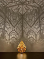 Golden Pointed Decorative Table Light