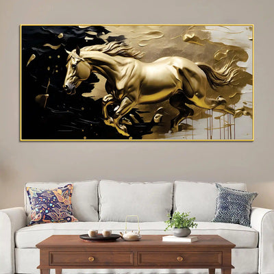 golden-running-horse-abstract-canvas-painting-for-home-office-decor