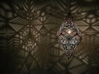 Golden Shadow Casting Hanging Lamp
