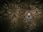 Golden Shadow Casting Hanging Lamp