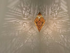 Golden Shadow Casting Hanging Lamp