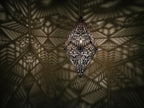 Golden Shadow Casting Hanging Lamp