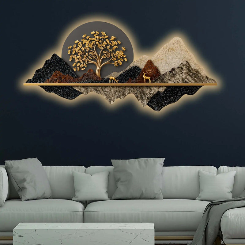 golden-tree-of-life-mountains-deers-crystal-glass-backlit-led-painting