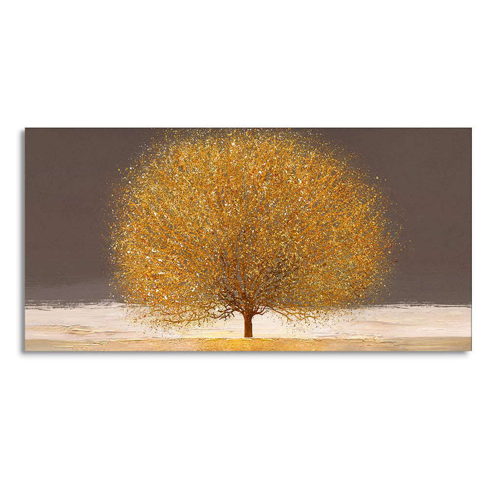 Premium Gold Tree Canvas