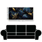 Home decor golden leaf art