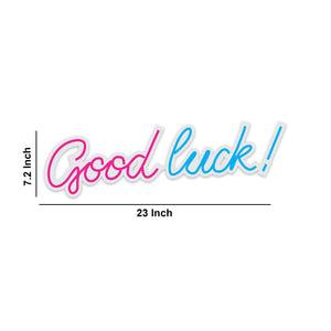 Good Luck Text Neon Sign LED Light