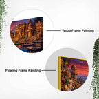 Grand Kashi Ghats Classical Concert Painting for Hall Decor