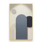 Grey and Black Tones Contemporary Abstract 3D Wall Art Home Decor