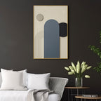 Grey and Black Tones Contemporary Abstract 3D Wall Art Home Decor