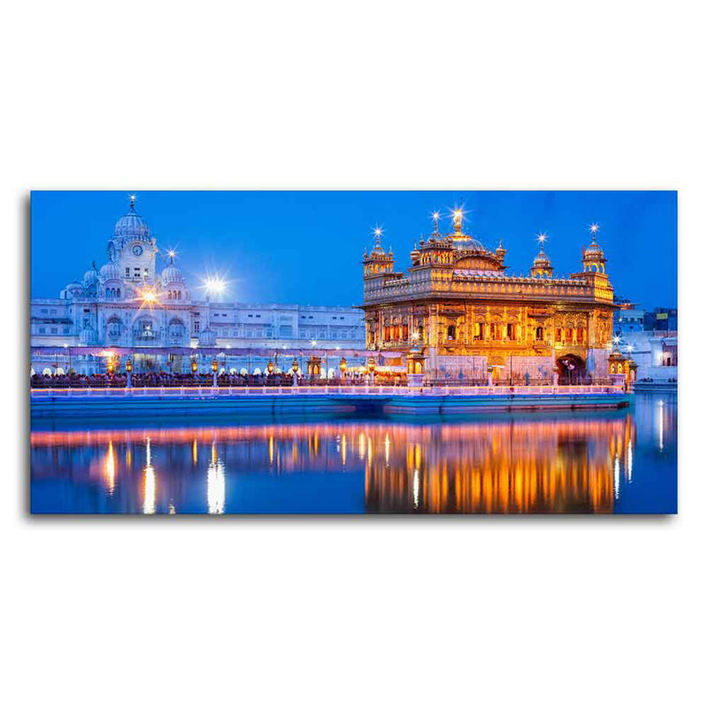 Gurdwara Sri Harmandir Sahib The Golden Temple Wall Painting