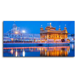 Gurdwara Sri Harmandir Sahib The Golden Temple Wall Painting