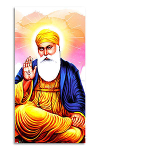 Guru Nanak Dev Canvas Wall Painting