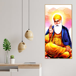 Guru Nanak Dev Canvas Wall Painting