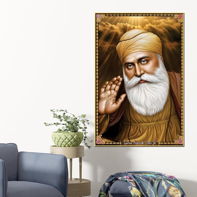 guru-nanak-dev-ji-wall-painting-peaceful-spiritual-art