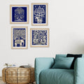 Handcrafted Style Art Wall Art Frame Set of 4