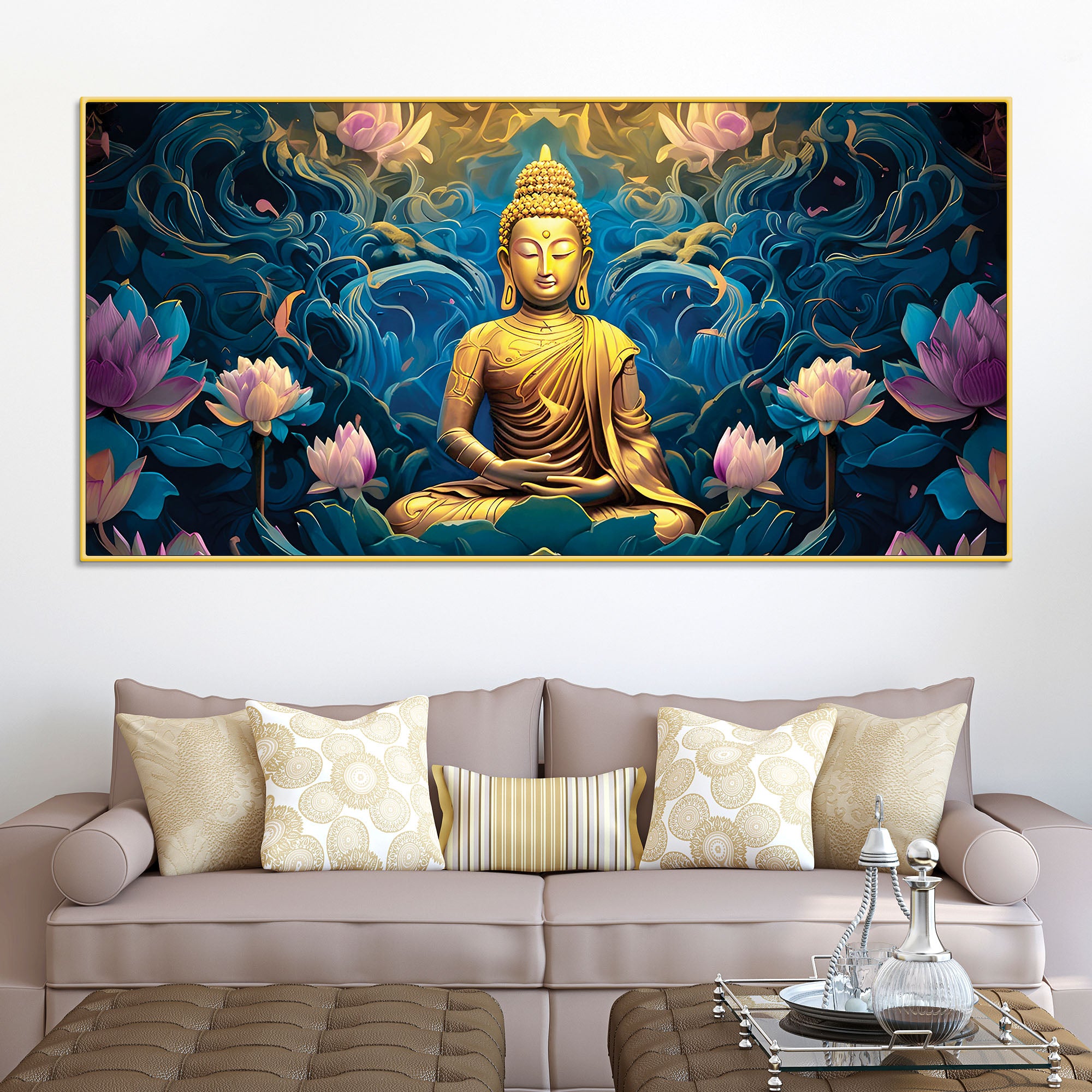 handcrafted-style-buddha-painting-for-artistic-interiors