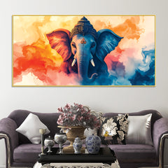 handcrafted-style-lord-shri-ganpati-bappa-canvas-wall-painting-for-home