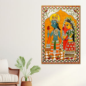 handcrafted-style-madhubani-canvas-wall-painting-for-home-decoration