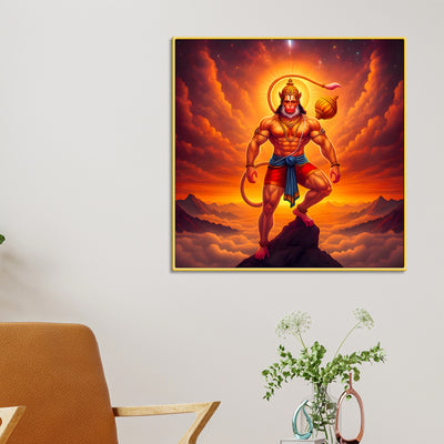 hanuman-ji-painting-hindu-wall-art