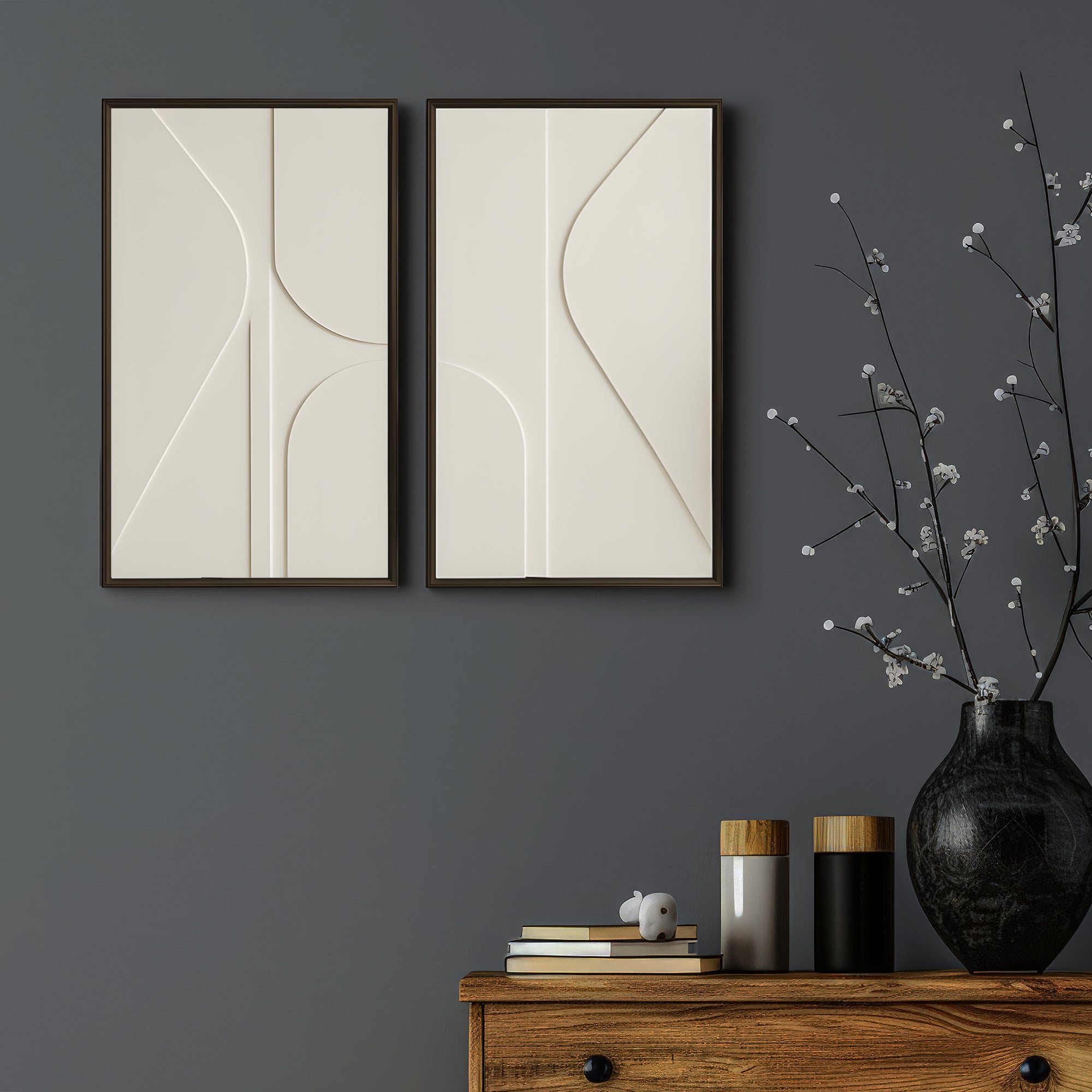 Harmonic Partitions 3D Wall Art Home Decor