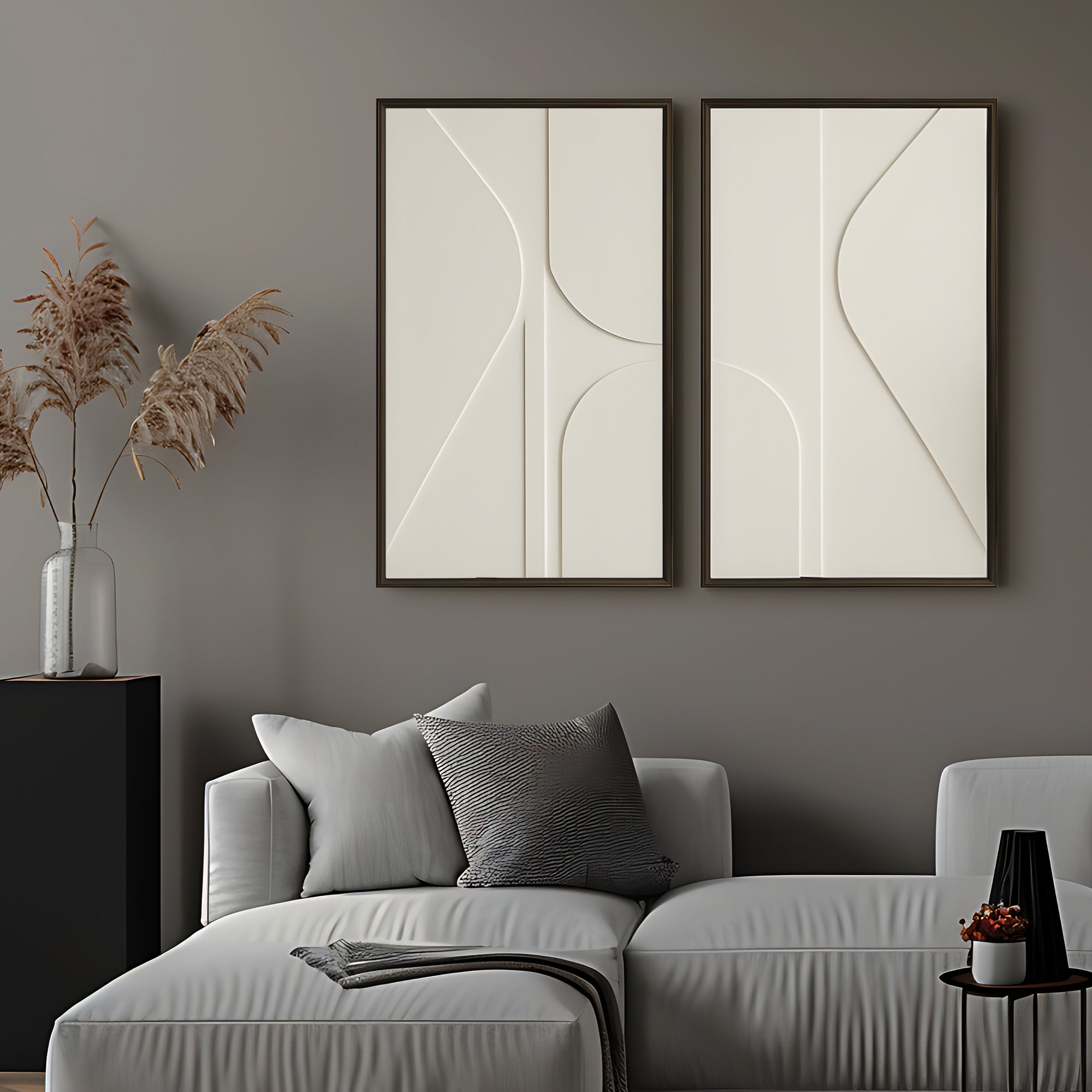 Harmonic Partitions 3D Wall Art Home Decor