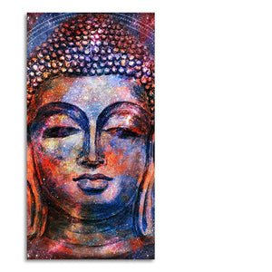 Head of Gautam Buddha Canvas Wall Painting