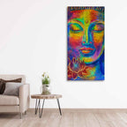 Head of Lord Buddha Canvas Wall Painting
