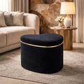 heart-shaped-black-velvet-ottoman-with-gold-trim