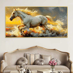 high-speed-white-stallion-abstract-canvas-wall-painting