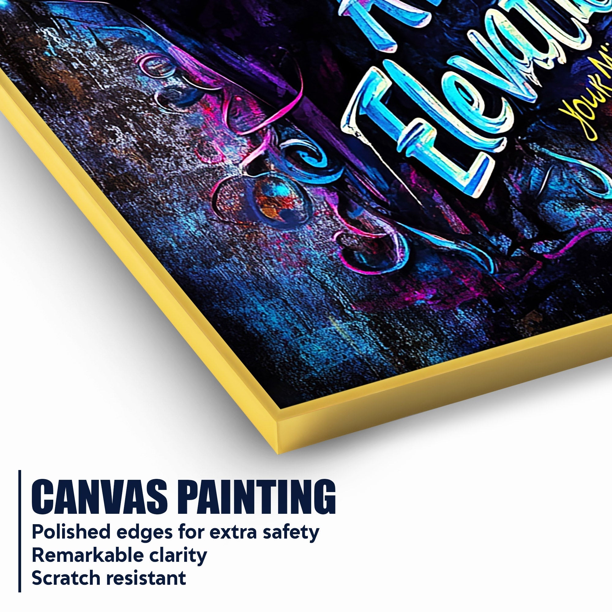 Higher Elevation Above Elevation Cotton Canvas Wall Painting