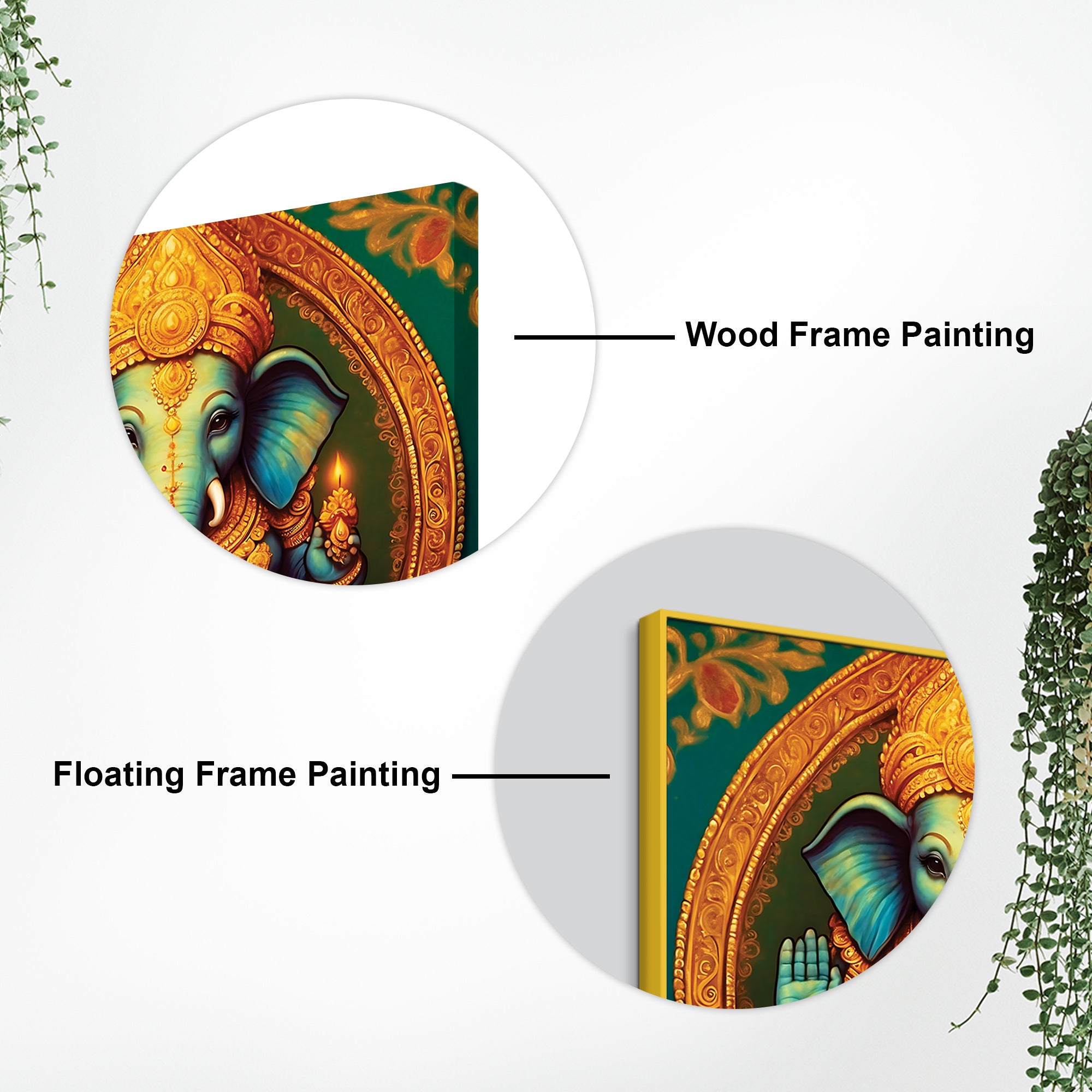 Hindu Ganesh Ji Painting