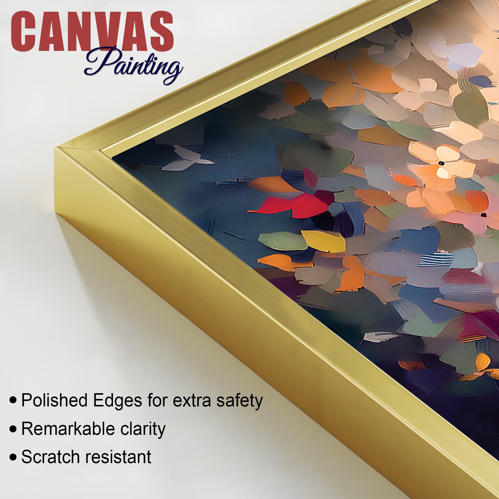 Hindu God Krishna Artistic Painting for Wall Decoration