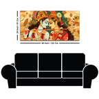Hindu God Radha Krishna Painting for Elegant Home Decoration
